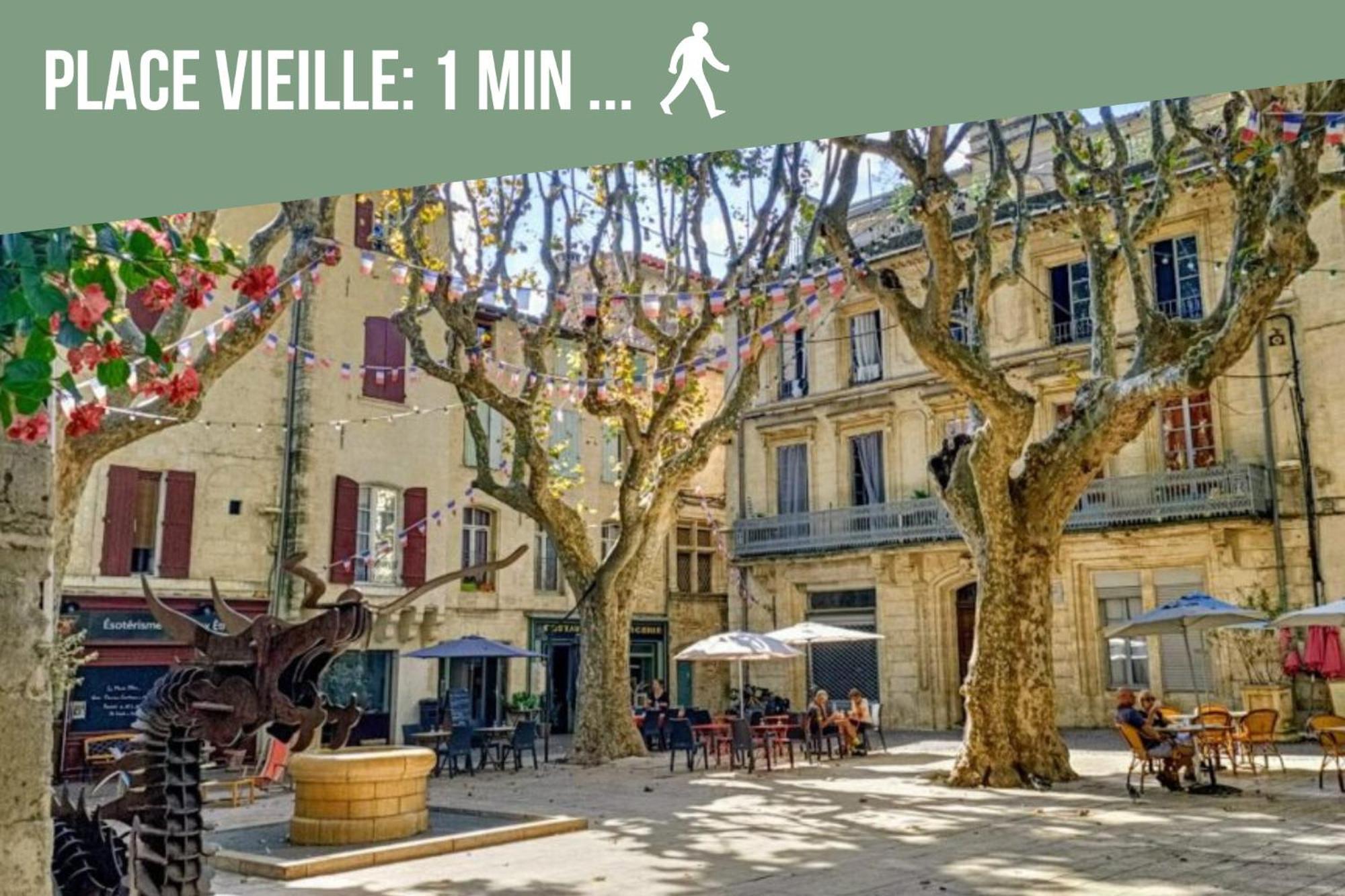 Apartment * * * Donjon Du Bijoutier * * * Wifi+clim+terrasse Beaucaire (Gard)