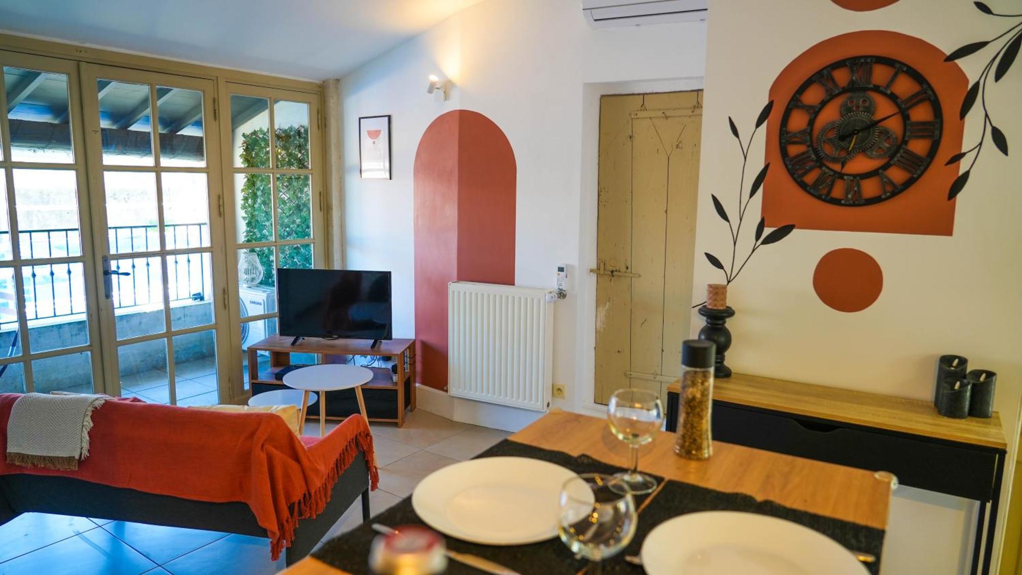 * * * Donjon Du Bijoutier * * * Wifi+clim+terrasse Apartment Beaucaire (Gard)